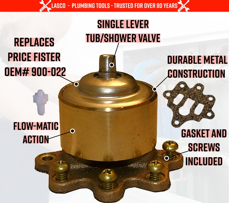 LASCO 0-2061 Price Pfister Flow-Matic Tub and Shower Cartridge - Image 2